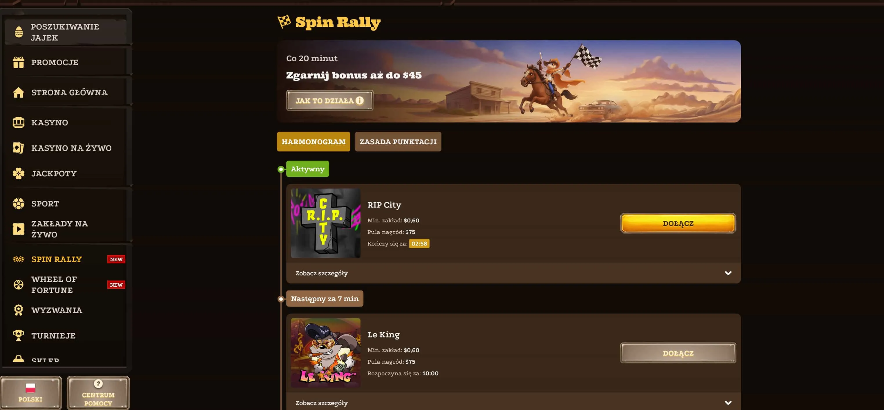 Lizaro Casino Gry &mdash; Pełen Katalog Rozrywki Hazardowej